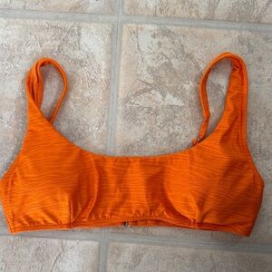 Orange Women's bikini top